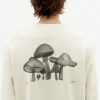 Bedrucktes funghi Sweatshirt Leon