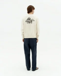 Bedrucktes funghi Sweatshirt Leon