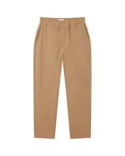 Beige gerade Hose Travel Light