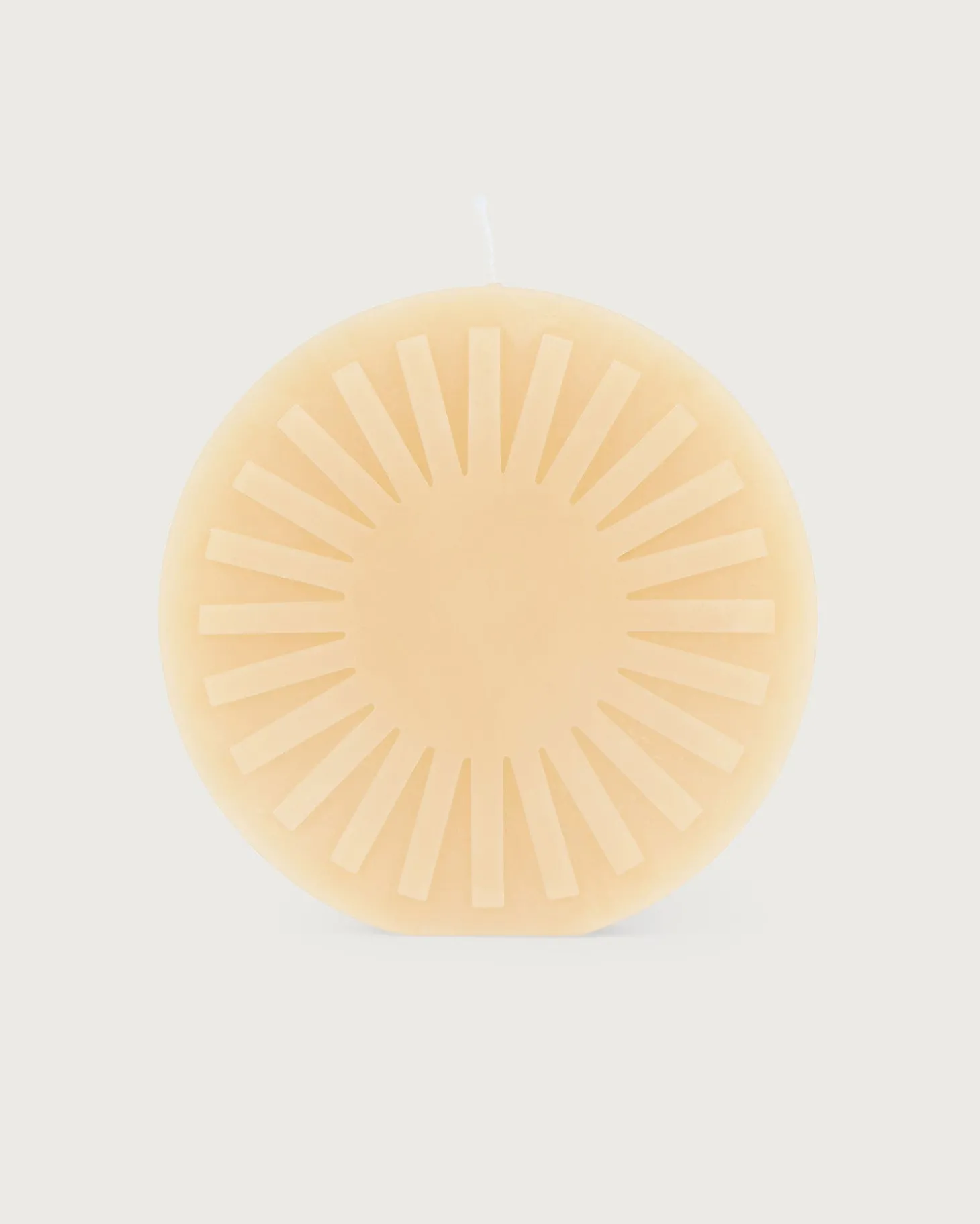 Beige Kerze Sol