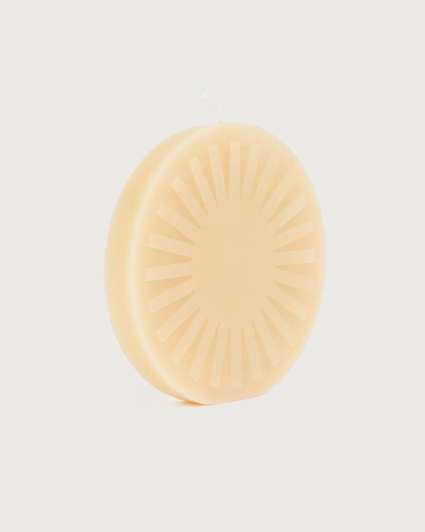 Beige Kerze Sol