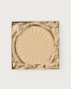 Beige Kerze Sol