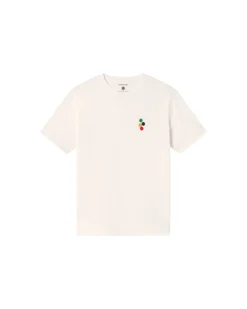 Besticktes bubbles T-Shirt