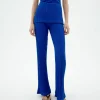 Blaue comfy Ecovero Strickhose Naia