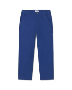 Blaue gerade Hose Owen