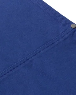 Blaue gerade Hose Perle