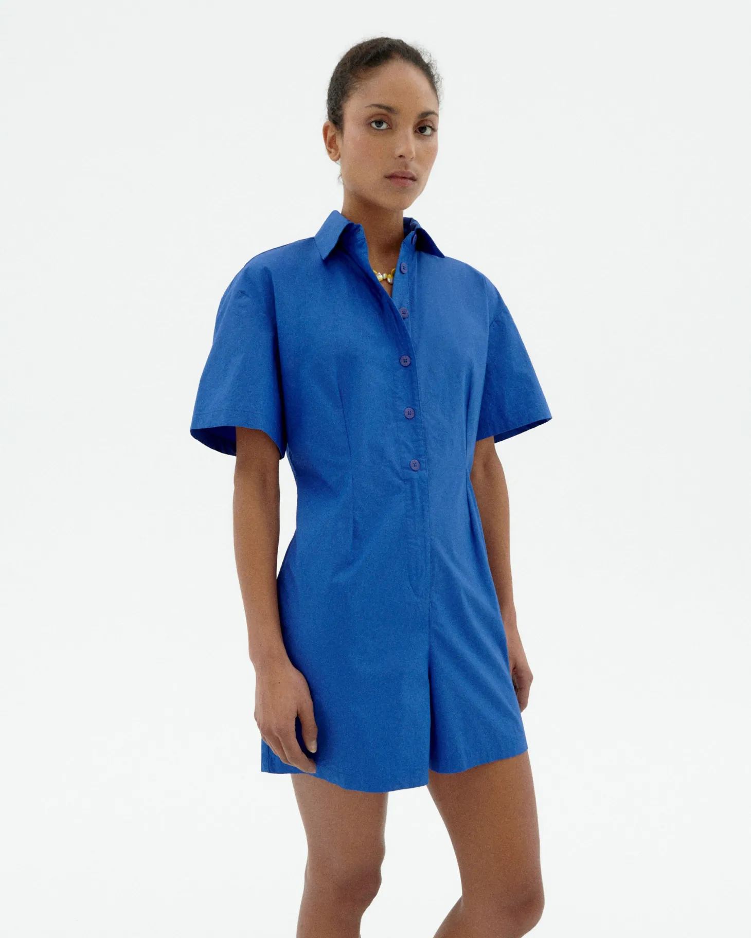 Blauer Jumpsuit Roberta