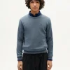 Blauer Strickpullover Orlando