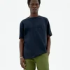 Blaues Tasche T-Shirt Hank