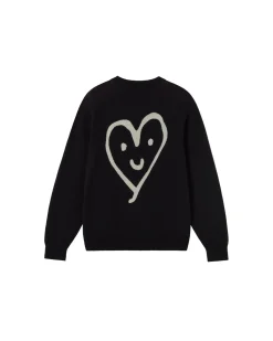 Cutr3 Heart Strickpullover Khem