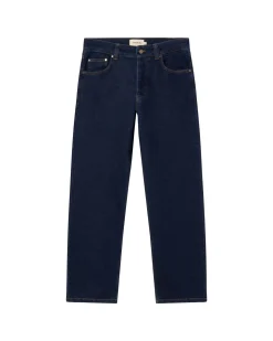 Dark navy gerade Jeans David