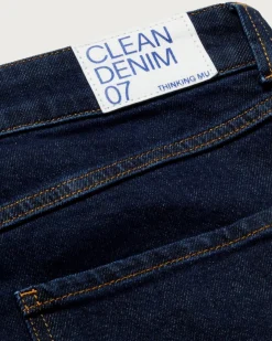 Dark navy gerade Jeans David