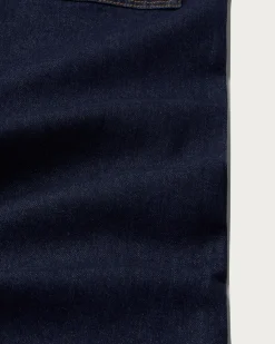 Dark navy gerade Jeans Rainn
