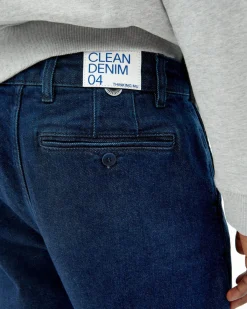 Dark navy loose Abnähern Jeans Wotan