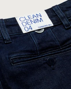 Dark navy loose Abnähern Jeans Wotan