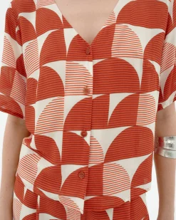 Ecovero shurberry Bluse Libelula