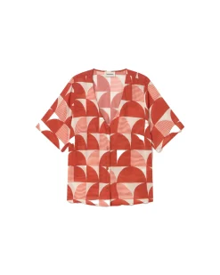 Ecovero shurberry Bluse Libelula