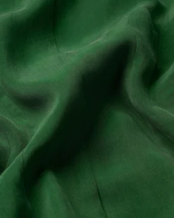 Grüne Cupro Bluse Briana