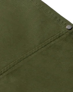 Grüne gerade Hose Perle
