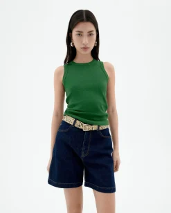 Grünes Tanktop Juliette