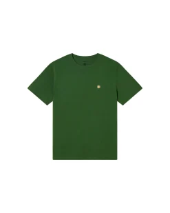Grünes T-Shirt gelbe Sonne Rücken