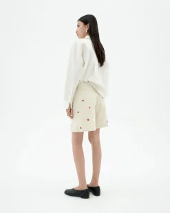 Handbestickte Shorts Luisa