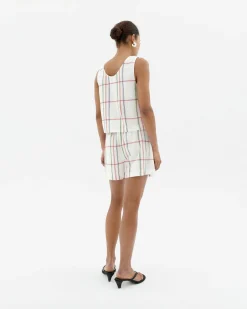 Karierte Shorts Geranio