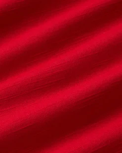 Kurzes rotes V Ausschnitt Kleid Kim