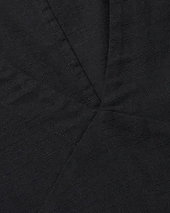 Kurzes schwarzes V Ausschnitt Kleid Kim