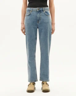 Light blau gerade Jeans Nele