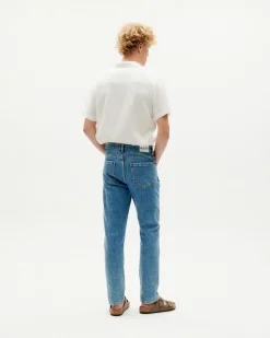 Light blau slim fit Jeans 5 Taschen