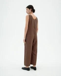 Loose gestreifter Jumpsuit Janis