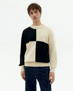 Mehrfarbiger Strickpullover Khem