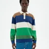 Mehrfarbiges gestreiftes Poloshirt Bob