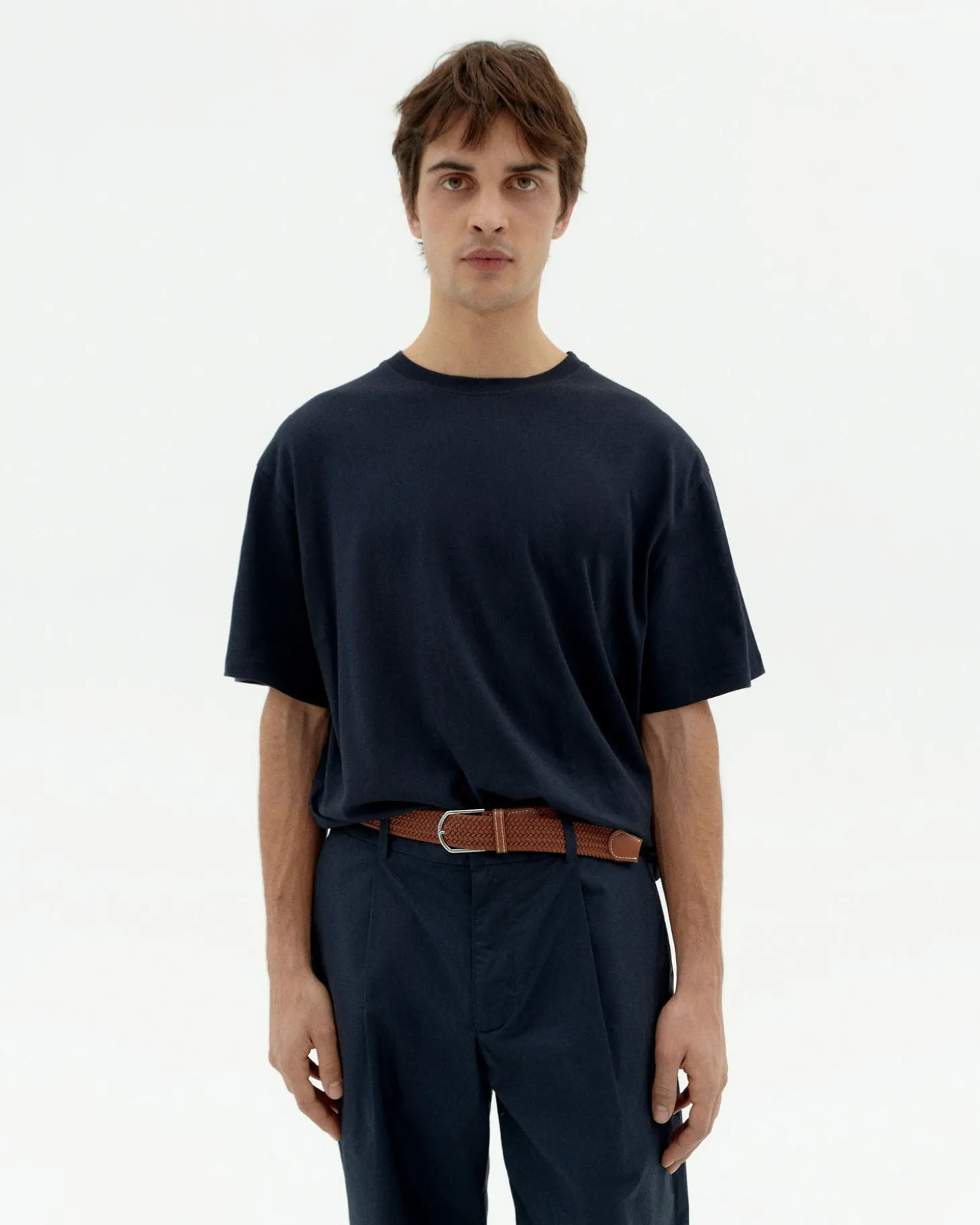 Navy Basic T-Shirt Aaron