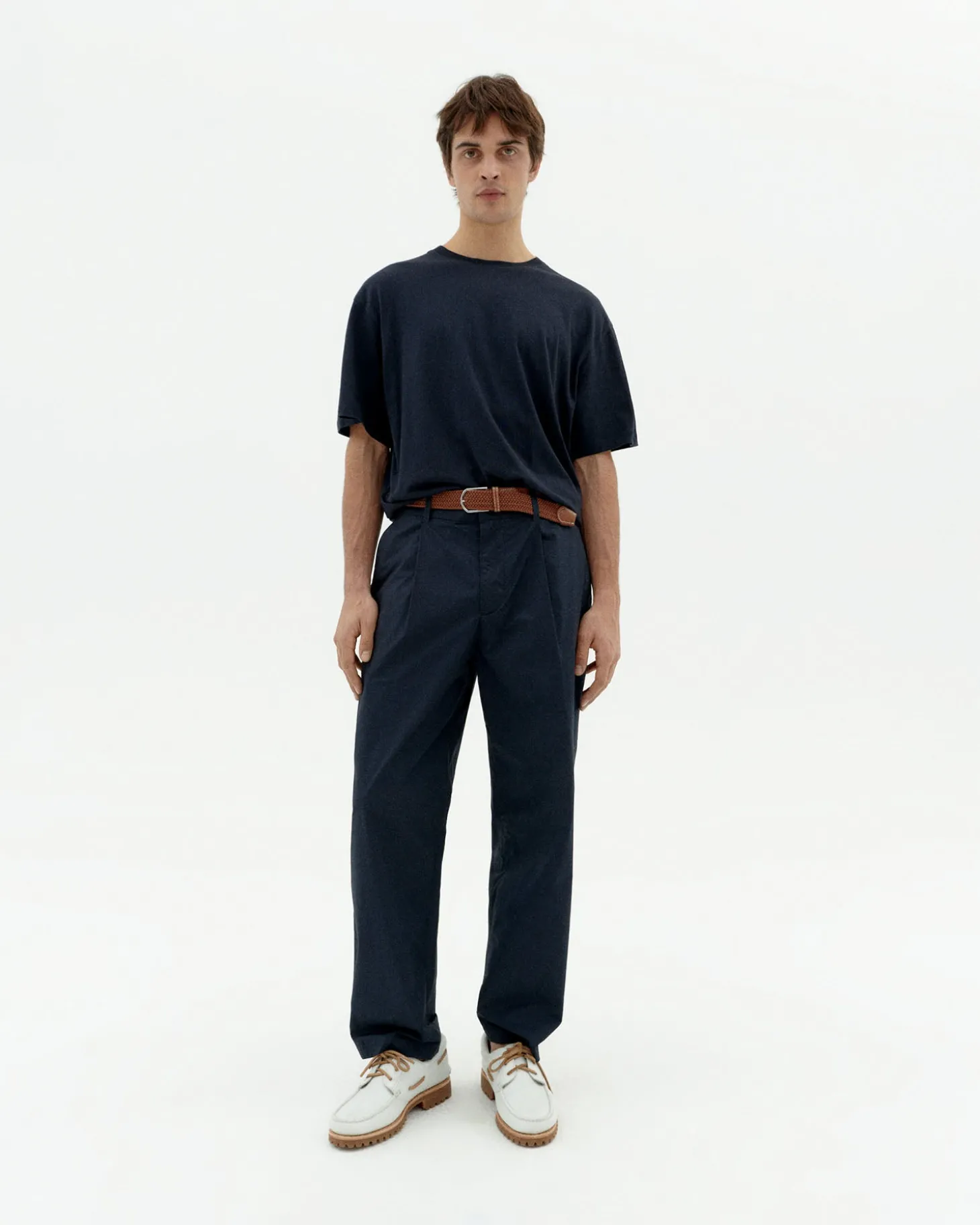 Navy Basic T-Shirt Aaron