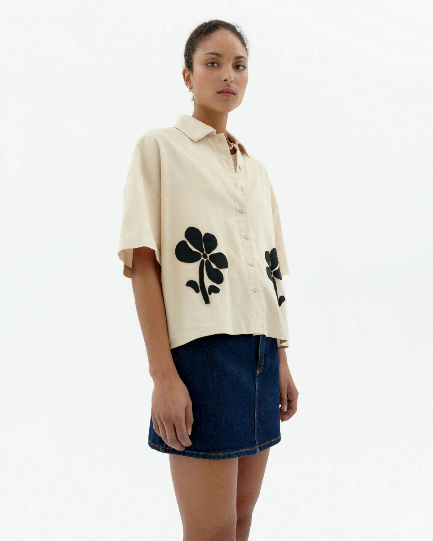 Patched Bluse Anna