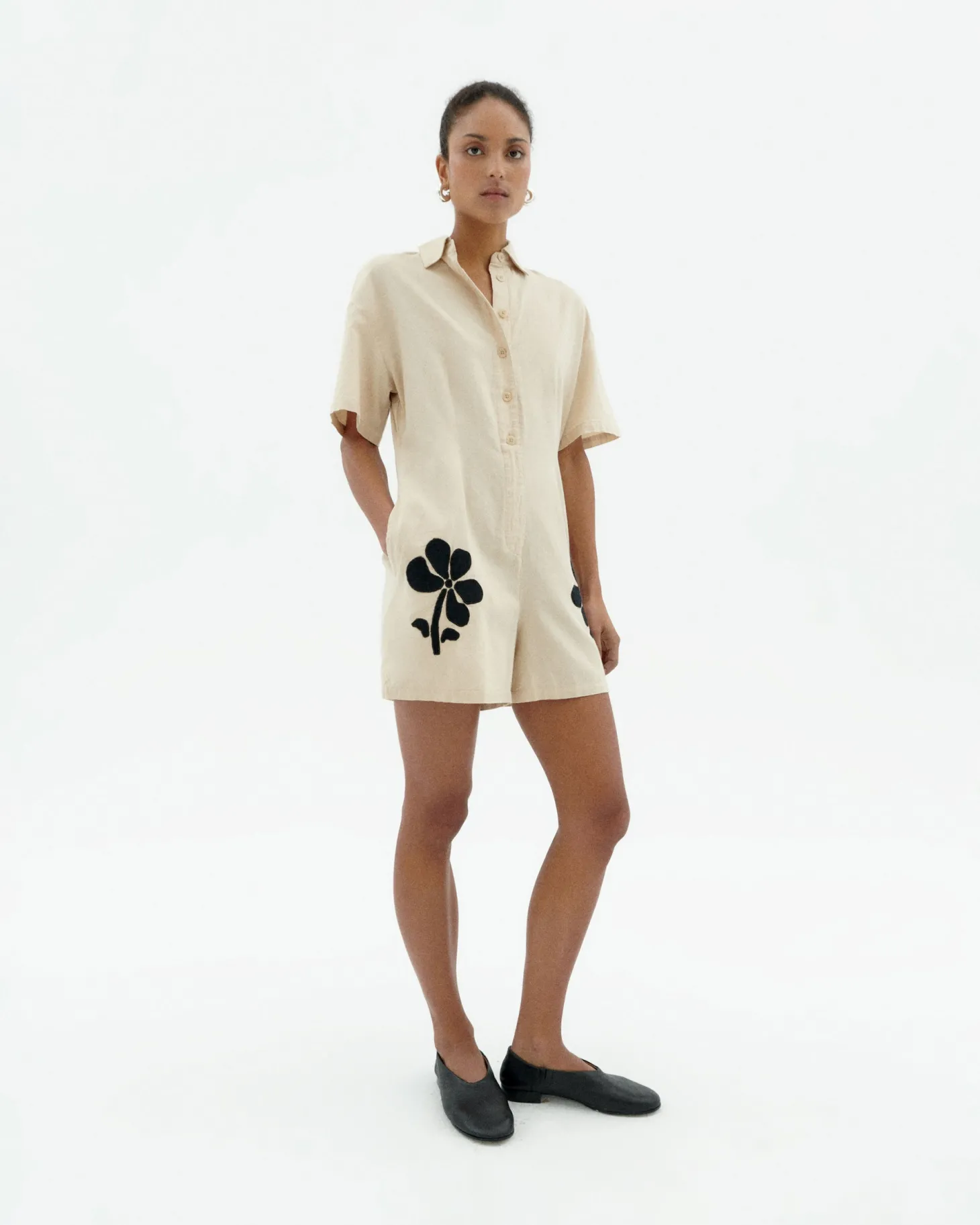 Patched Jumpsuit Roberta