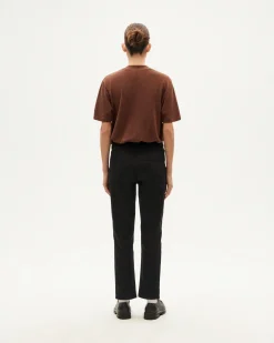 Schwarze gerade Hose Nele
