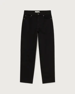 Schwarze gerade Hose Nele