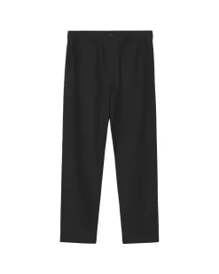 Schwarze gerade Hose Travel Light