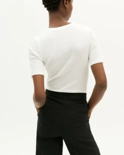 Schwarze hohe Taille Hose Karina