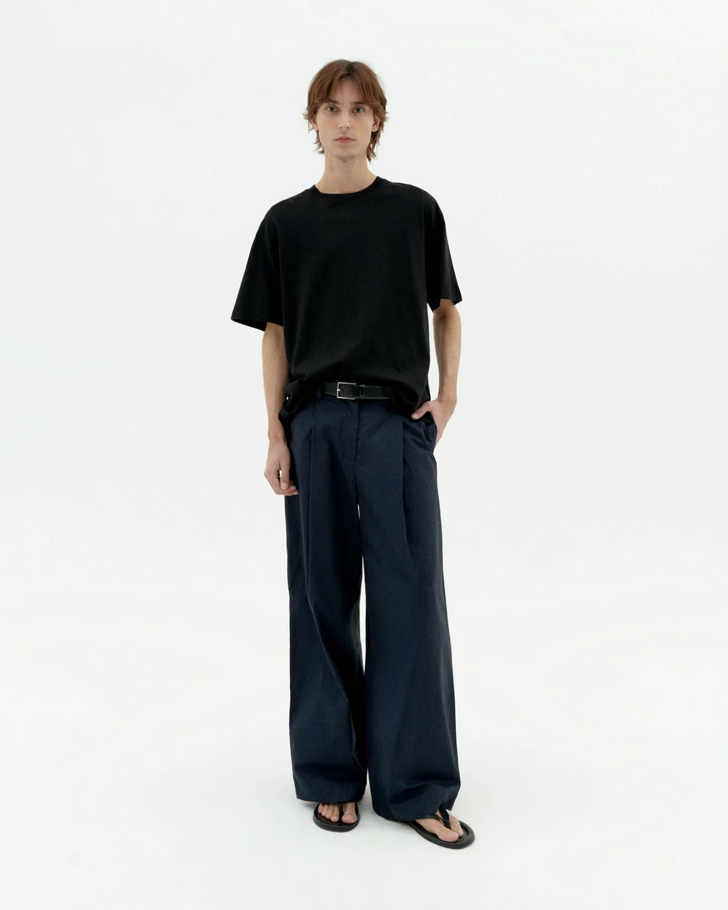 Schwarzes Basic T-Shirt Aaron