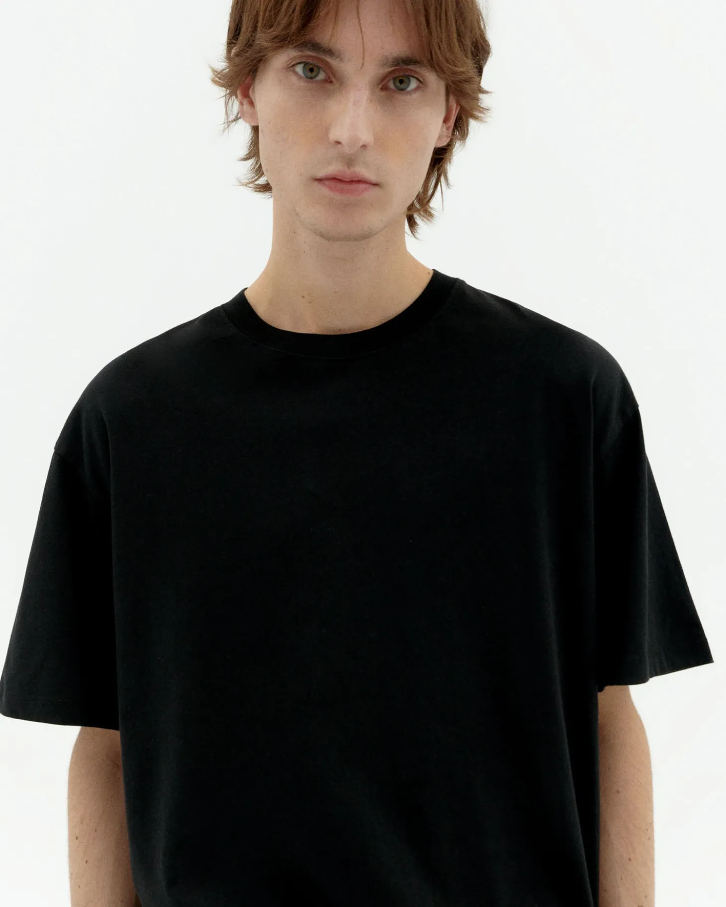 Schwarzes Basic T-Shirt Aaron