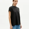 Schwarzes Basic T-Shirt Volta