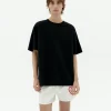 Schwarzes oversize T-Shirt Eric