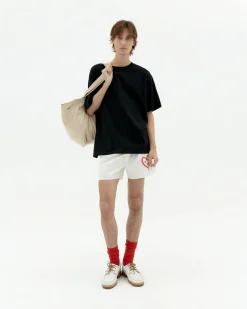 Schwarzes oversize T-Shirt Eric