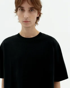 Schwarzes oversize T-Shirt Eric