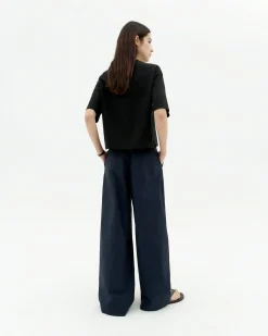 Schwarzes oversize T-Shirt Lena