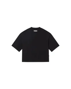 Schwarzes oversize T-Shirt Lena